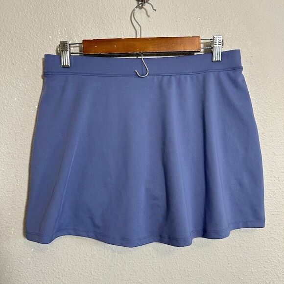 ALO YOGA Airlift Timeless Skirt Skort M Infinity Blue Tennis Golf Pull On - Picture 3 of 6